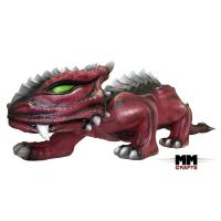 Tarcza 3D fantasy Bull Dragon MM Crafts
