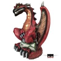 Tarcza 3D fantasy Saber Wing Premium MM Crafts - smok